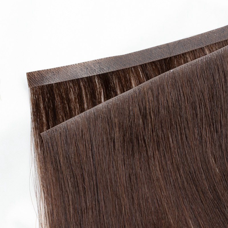 Invisible Tape In Extensions Real Hair - Unsichtbares langes Klebeband, PU-Schuss, Echthaar-Bündel, echtes