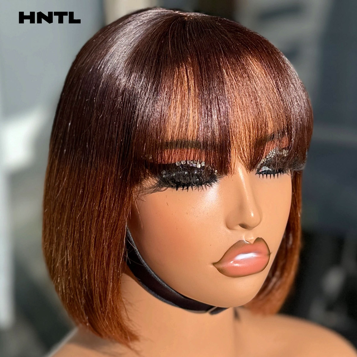 Wear and Go 2x6 Closure Bang B – Pre Parted 13X4 Lace Front Bob Wig Bewertung und Preis