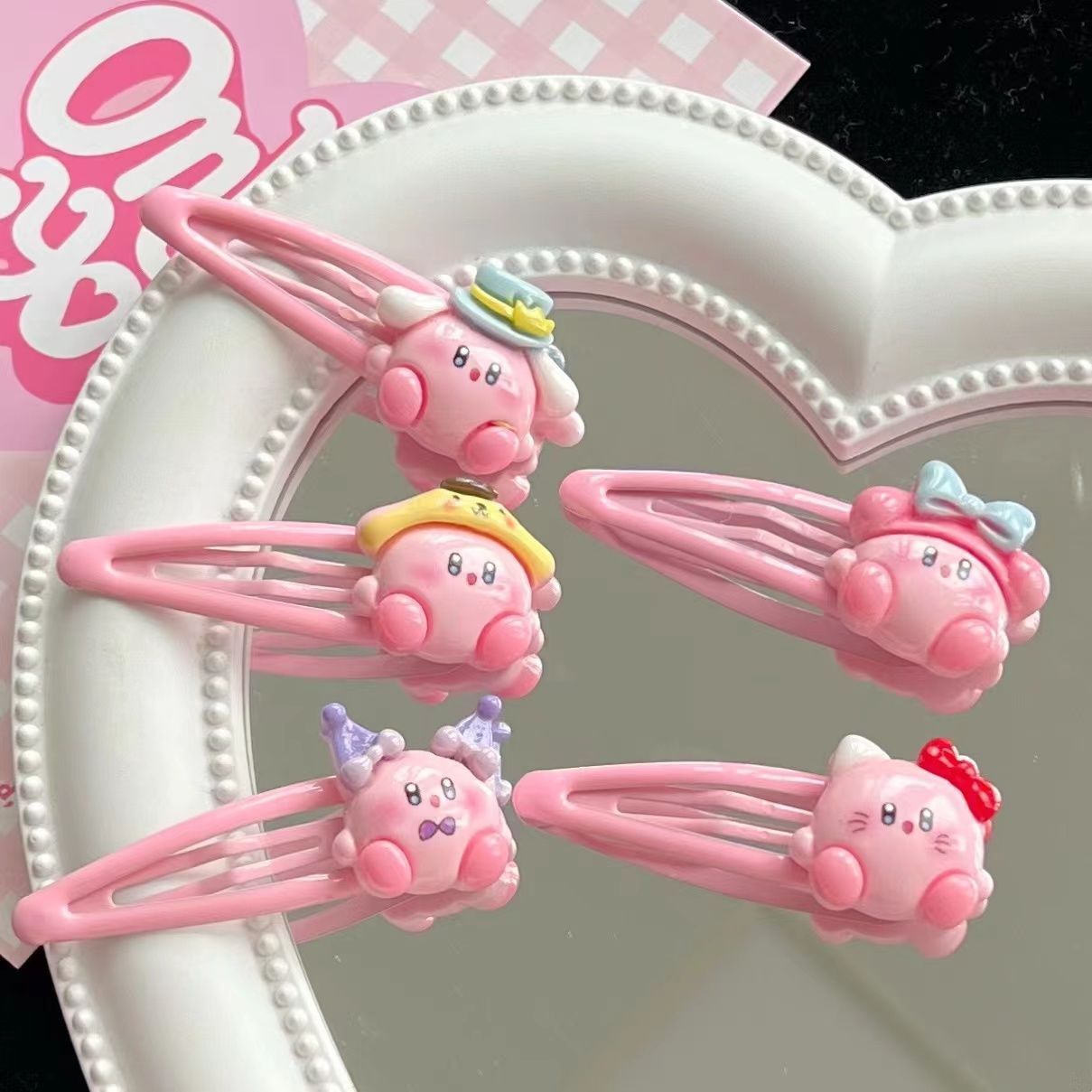 1~10 Stück Niedliche Kirby BB  – Hair Bundles Bewertung und Preis