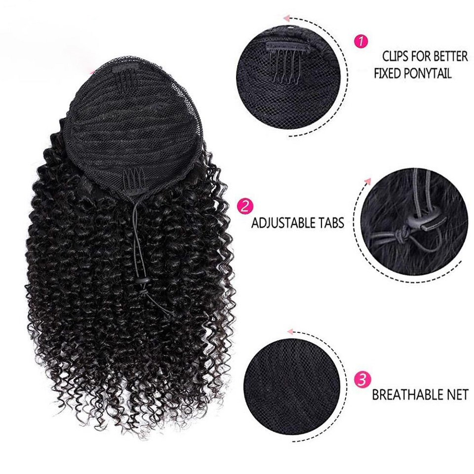 24-26 Zoll lange Afro-Kinky-Cu – Seamless Clip In Hair Extensions Human Hair Bewertung und Preis