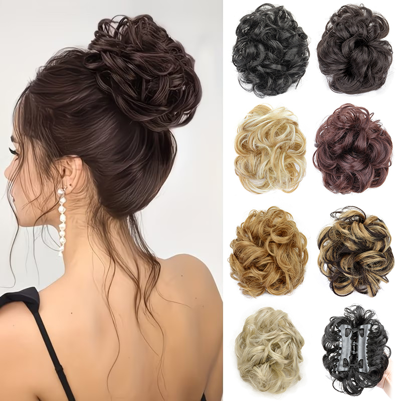 Synthetischer Messy Bun Kurzer – Claw Clip Messy Bun Hair Piece Bewertung und Preis