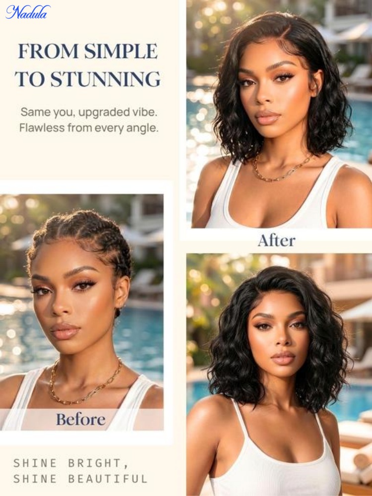 Nadula 13x4 Lace Frontal BOB P – Pre Parted 13X4 Lace Front Bob Wig Bewertung und Preis