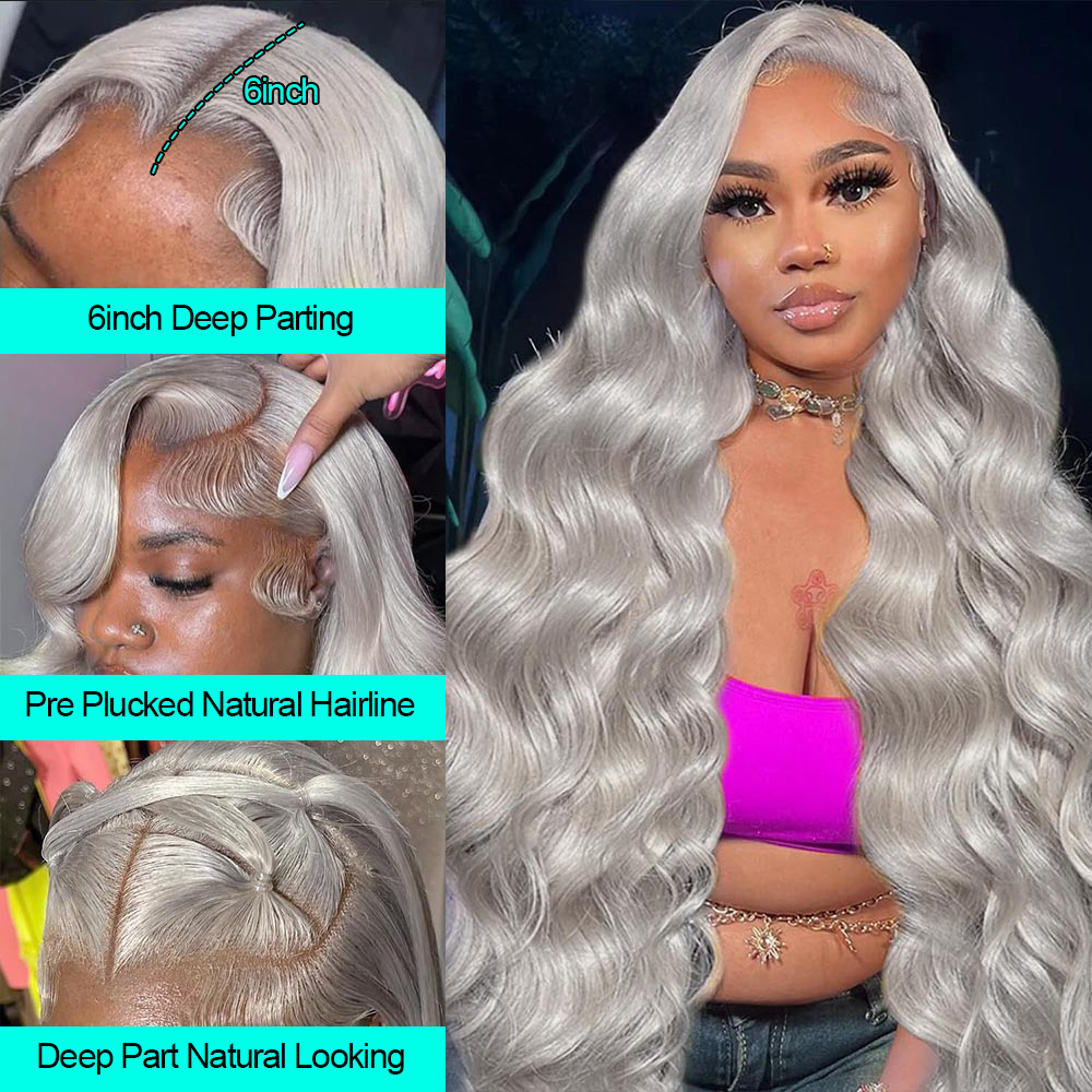 Cosplay Körper Welle Silber Gr – 613 Blonde Body Wave Lace Front Wig Bewertung und Preis