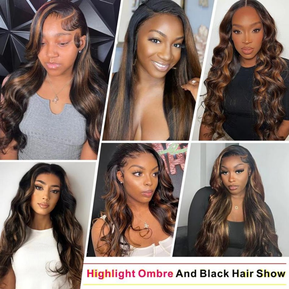 P1B30 Highlight Ombre Body Wav – Human Hair Wigs Bewertung und Preis