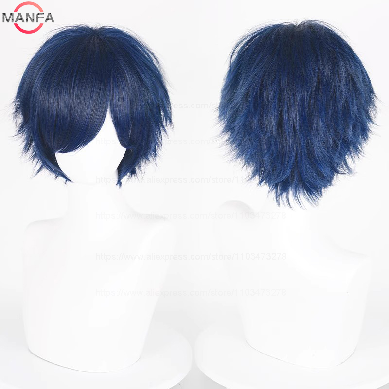 Anime 30 cm Kurze Gerade Cospl – Synthetic Braided Wigs For Black Women Bewertung und Preis