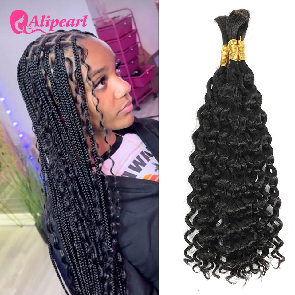 Alipearl Brasilianisches Echth – Water Wave Bulk Human Hair For Braiding Bewertung und Preis