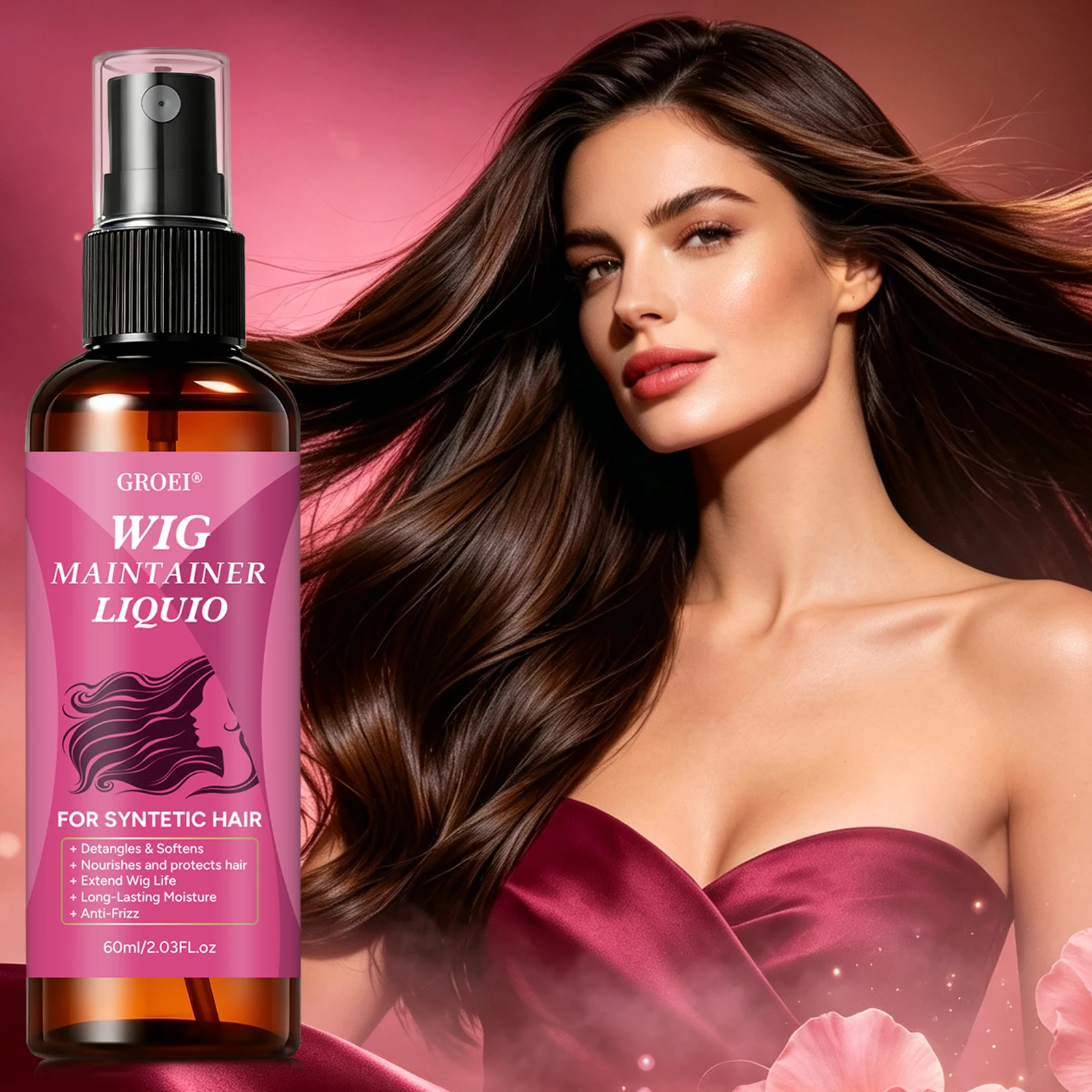 GROEI Anti-Frizz Perückenpfleg – Synthetic Wigs Bewertung und Preis