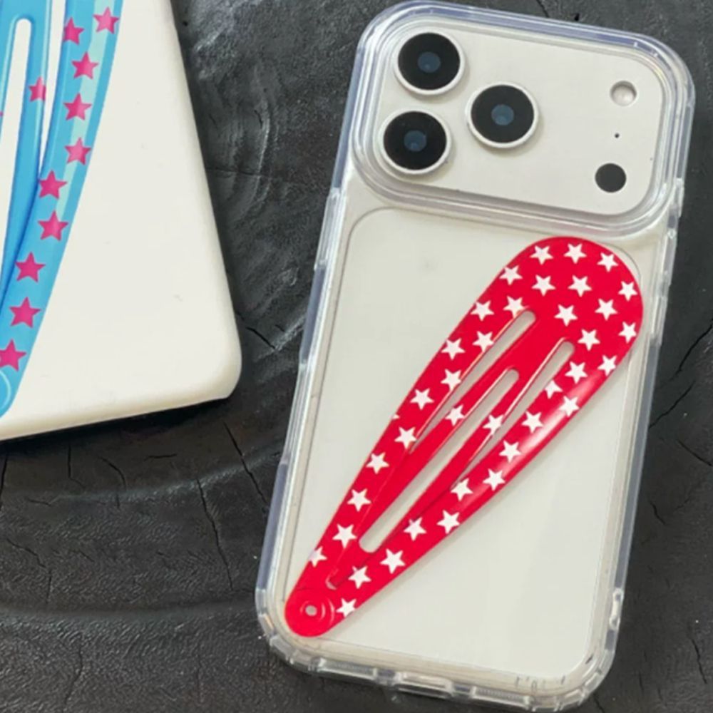 Amerikanischer Stil Rote Polka – Hair Clips Bewertung und Preis