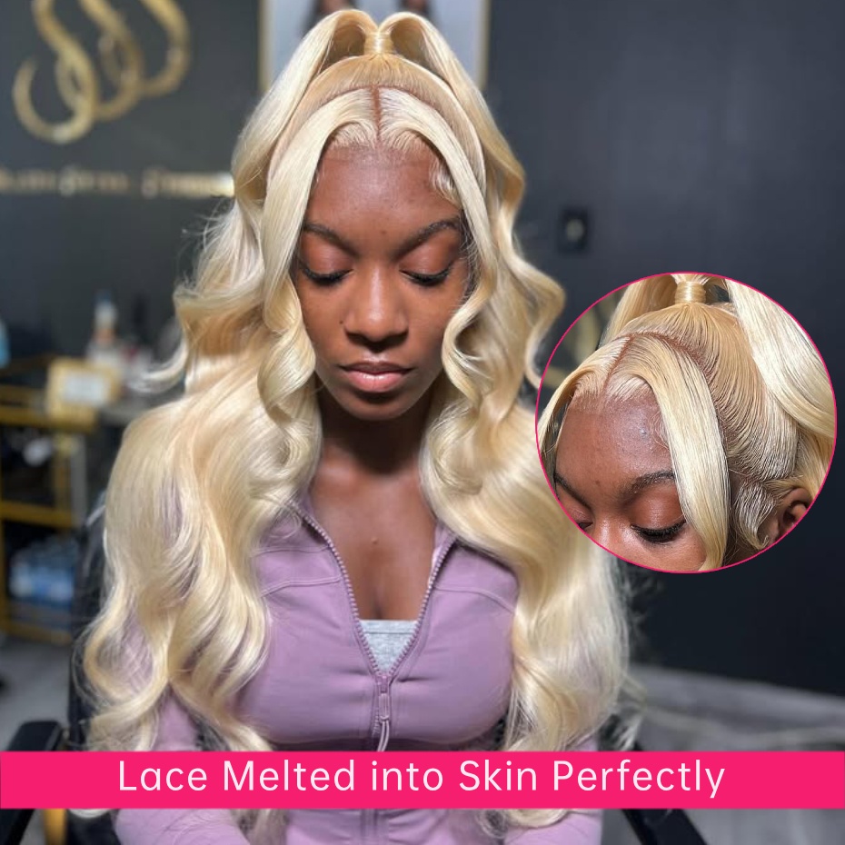 613 Farbige Body Wave Echthaar – 613 Blonde Body Wave Lace Front Wig Bewertung und Preis