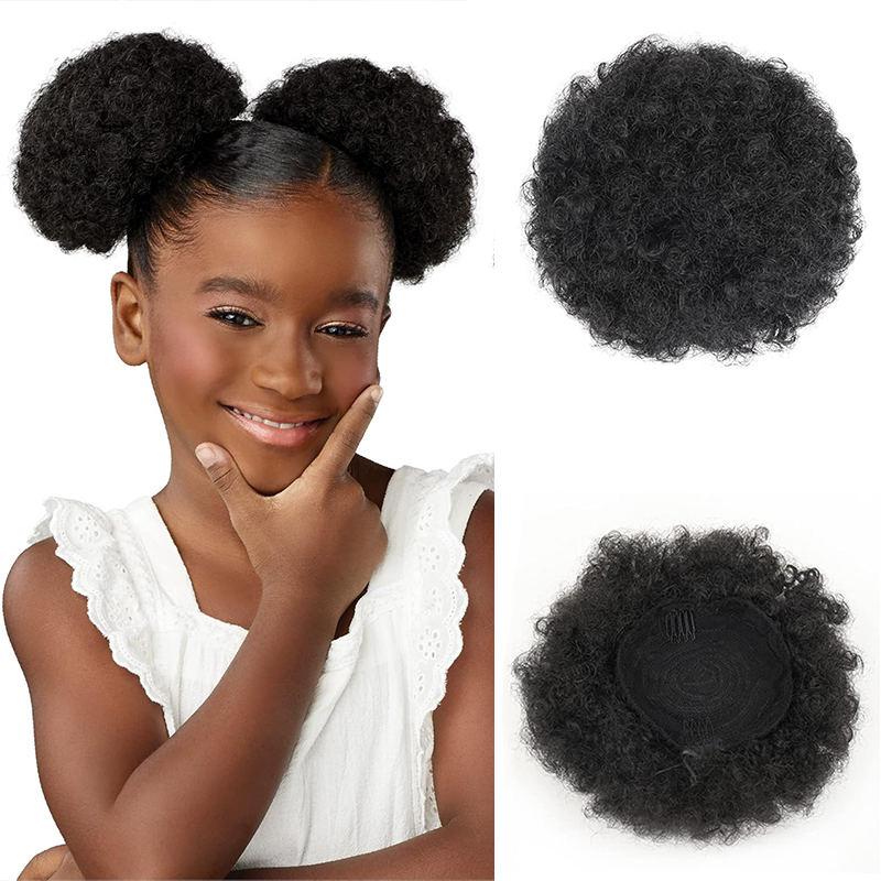 Synthetischer Afro Puff Kordel – Drawstring Afro Curly Puff Ponytail Bewertung und Preis