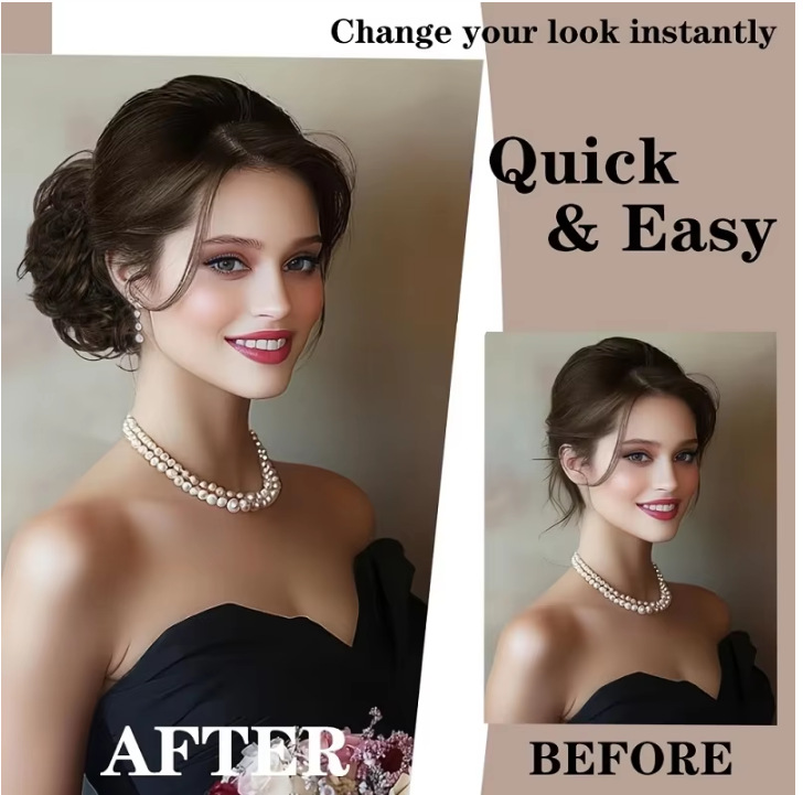 Klauenclip-Haarknoten-Verlänge – Claw Clip Messy Bun Hair Piece Bewertung und Preis