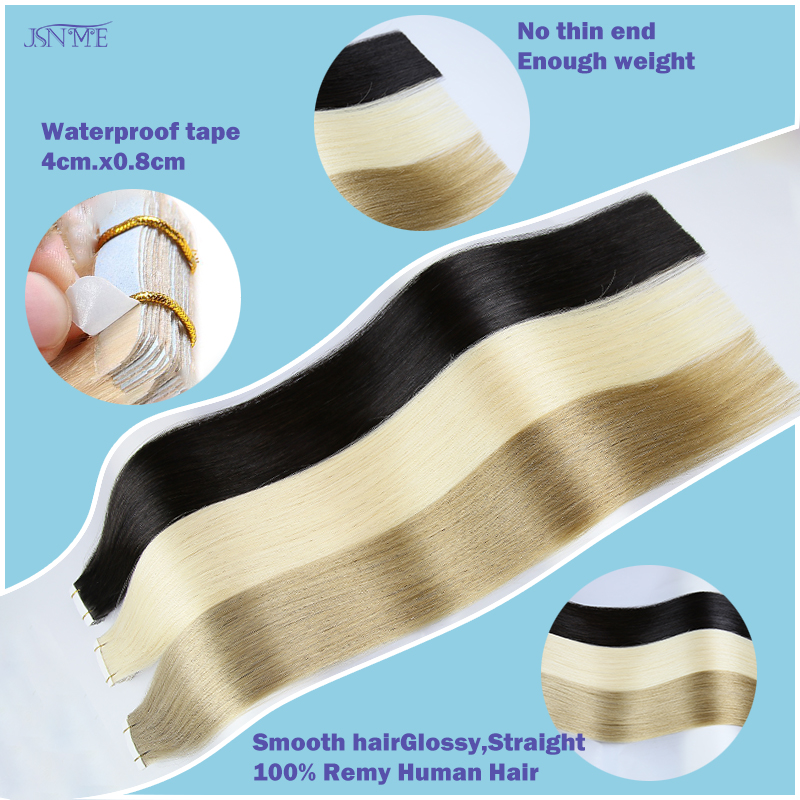 JSNME Tape-In-Haarverlängerung – Invisible Tape In Extensions Real Hair Bewertung und Preis