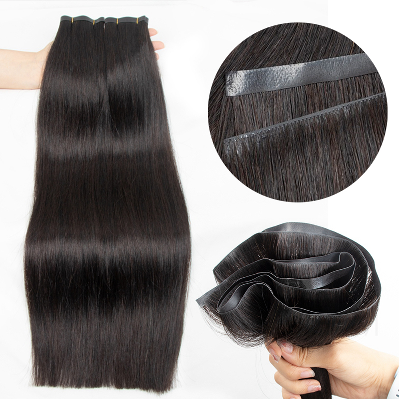 Unsichtbares langes Klebeband, – Invisible Tape In Extensions Real Hair Bewertung und Preis