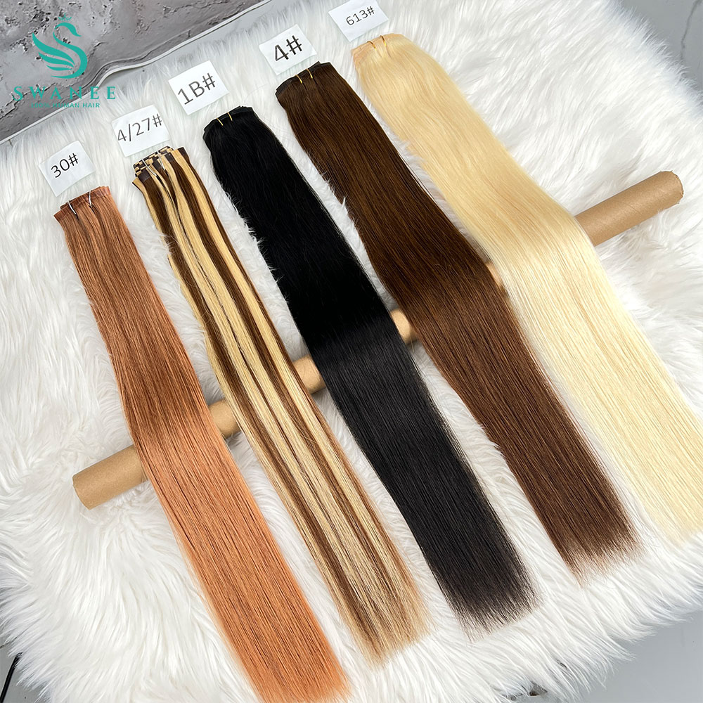 Clip-in Haarverlängerungen Ech – Seamless Clip In Hair Extensions Human Hair Bewertung und Preis