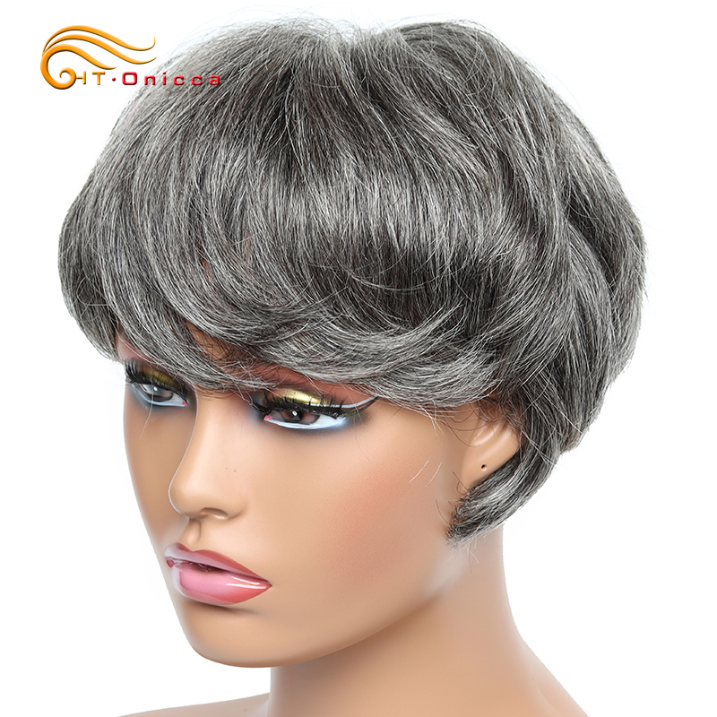 Günstige kurze Perücke, gerade – Short Pixie Cut Wig Human Hair Cheap Bewertung und Preis
