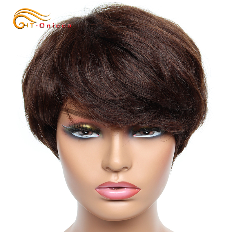Günstige kurze Perücke, gerade – Short Pixie Cut Wig Human Hair Cheap Bewertung und Preis