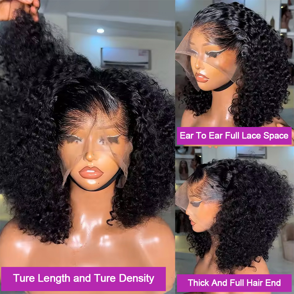Wasserwellen-Vorgefertigte, kl – Pre Parted 13X4 Lace Front Bob Wig Bewertung und Preis