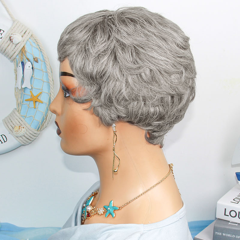 Kurze, glatte Echthaarperücken – Short Pixie Cut Wig Human Hair Cheap Bewertung und Preis