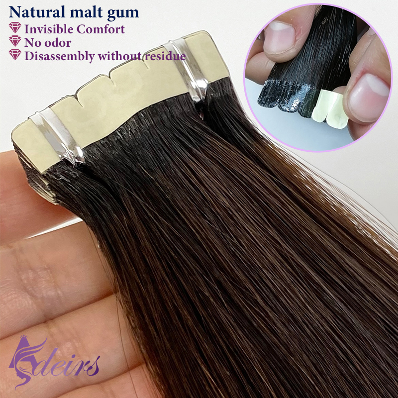 ADEIRS Mini-Tape-in-Haarverlän – Invisible Tape In Extensions Real Hair Bewertung und Preis