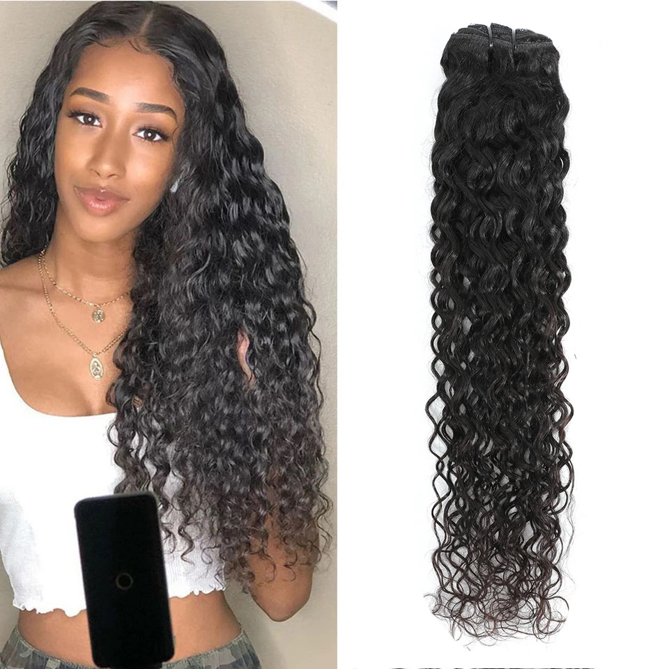 Wasserwellen-Clip-In-Haarverlä – Seamless Clip In Hair Extensions Human Hair Bewertung und Preis