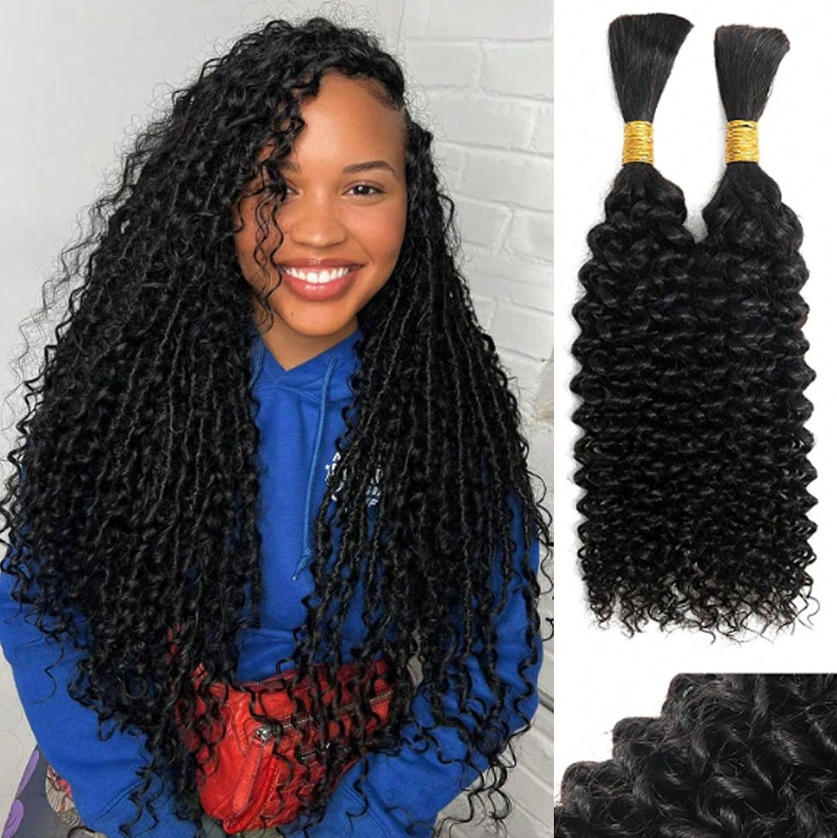 Ohne Tressen, Echthaar zum Fle – Water Wave Bulk Human Hair For Braiding Bewertung und Preis