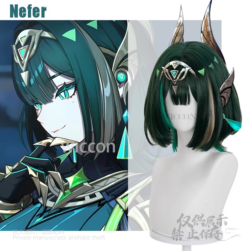 Anime Spiel Genshin Impact New – Synthetic Wigs Bewertung und Preis